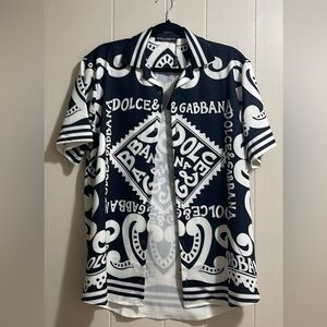 Dolce & Gabbana All Over Graphic Printed Shirt